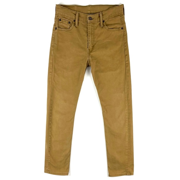 Levi’s 513 Khaki Tan Slim Straight Jeans - Picture 4 of 10